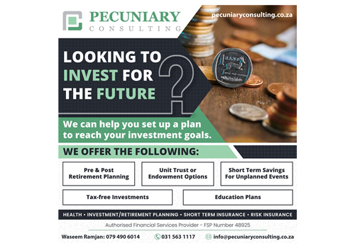 Pecuniary Consulting financial services flyer
